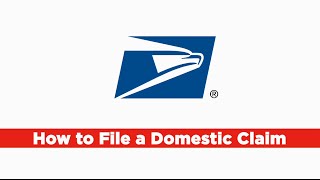 File a USPS Claim Online Domestic [upl. by Fugate]