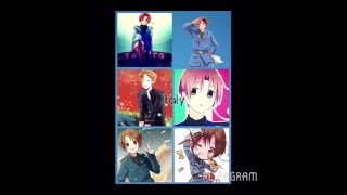 Hetalia Character Theme Songs [upl. by Bat]