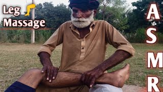 ASMR Legs 🦵 Massage More Relaxing Leg Massage Very Good video Baba Ishaq [upl. by Anwahsak192]