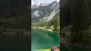 Gosau Lake Austria relaxing peaceful nautre lake travel [upl. by Anerhs]