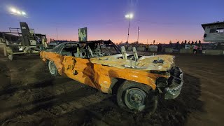 Goldendale 4th of July demolition derby 2024 big car main event [upl. by Threlkeld649]