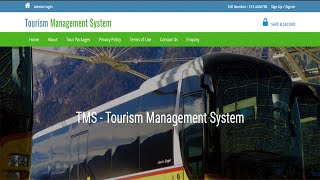 🔥Tourism Management System Project in PHP  tourism management system project free download [upl. by Ulphiah228]