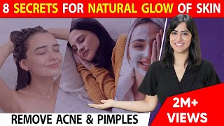 8 PROVEN TIPS FOR NATURALLY GLOWING SKIN  by GunjanShouts [upl. by Kelleher]