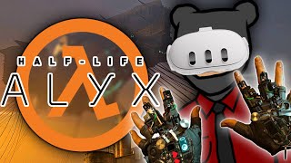 Continuing HalfLife Alyx for the first time Part 4 [upl. by Ssepmet]