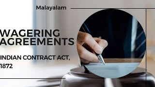 wagering Agreement  Indian Contract Act 1872 [upl. by Gatian]