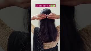 Try this instead ✅👍viralvideo hairstyle trendingvideo [upl. by Harley969]