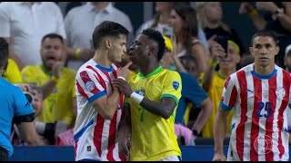 Vinicius Jr vs Paraguay  America Cup 28062024 [upl. by Analihp560]