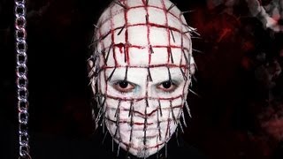 Pin Head  Hell Raiser  Makeup Tutorial [upl. by Lee755]