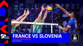 France vs Slovenia I Match Highlights Bronze Medal I CEV EuroVolley 2023 Men [upl. by Nylesaj72]