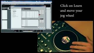 Tutorial  Numark MixtrackPro in Cubase 6 Jog Wheel and Shuttle [upl. by Qulllon]