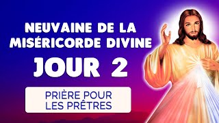 🙏 NEUVAINE de la MISÉRICORDE DIVINE Jour 2 ❤️️ Prière pour les Prêtres [upl. by Heriberto]