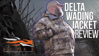 Delta Wading Jacket  Sitka Waterfowl Gear Review Wingmen [upl. by Emmeram796]