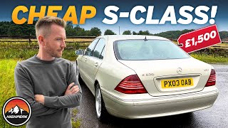 I BOUGHT A CHEAP MERCEDES SCLASS FOR £1500 [upl. by Benjy]