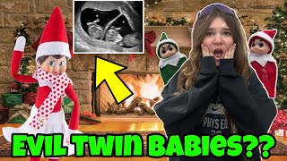 My Elf On The Shelf Is Pregnant With Evil Twins Rewind [upl. by Pytlik]