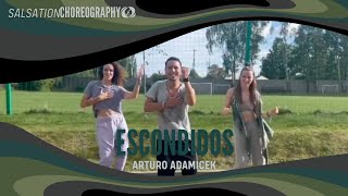 Escondidos  Salsation® Choreography by SEI Arturo Adamicek [upl. by Siberson817]