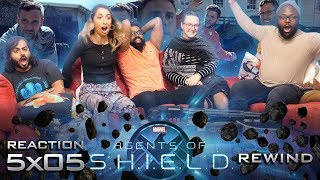 Agents of Shield  5x5 Rewind  Group Reaction [upl. by Eseerehc]