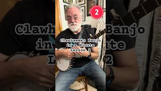 Clawhammer Banjo in a Minute  Lesson 2 [upl. by Aiykan]