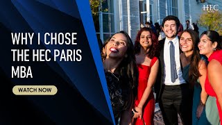 Why Students from Around the World Choose the HEC Paris MBA [upl. by Donohue593]