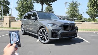 2022 BMW X7 M50i Start Up Exhaust POV Test Drive and Review [upl. by Buyse]