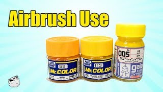 How to Airbrush Thinning Lacquer Paints for Yellow by Lincoln Wright [upl. by Benji]