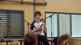 Kryptonite Ukulele Cover LIVE  Emerson Brophy [upl. by Anoik]