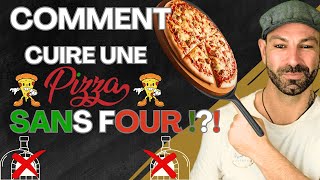 Recette de pizza à la poêle facile🍕Astuce de pizzaïolo [upl. by Adolf]