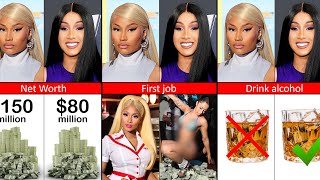 Nicki Minaj vs Cardi B Comparison [upl. by Old141]