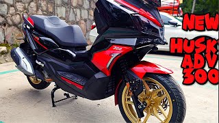 2023 Sym Husky 300 ADV  EXCLUSIVE HUSKY 300 ADV [upl. by Nahta105]