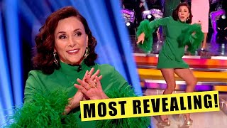 Shirley Ballas Shocks Fan With Short Green Dress [upl. by Boatwright418]