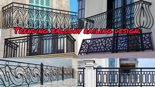 Top30 Trending Balcony Railing Design  Trending Grill Design For Balcony [upl. by Asilehs]