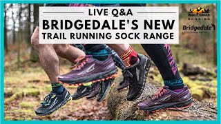 Bridgedales NEW range of trail running socks  QampA with a designer [upl. by Wina212]