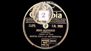 Morton Gould and his orstestra  Adios Muchachos [upl. by Anala349]