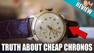 My 150 Vintage Cimier Chronograph Review [upl. by Voleta]