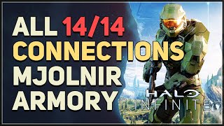 All 14 Connections Mjolnir Armory Locations Halo Infinite [upl. by Gnoht]