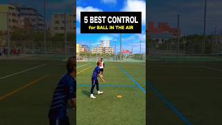 Improve your control ball in the air ⚽ shorts soccer football [upl. by Sumahs]