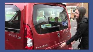 Peugeot Horizon  Wheelchair Accessible Vehicles  Great Features [upl. by Airbma]