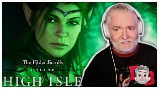 The Elder Scrolls Online High Isle Launch Cinematic REACTION [upl. by Plafker]