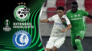 Maccabi Haifa vs Gent Extended Highlights  UECL Playoffs 1st Leg  CBS Sports Golazo [upl. by Coben]