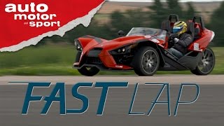 Polaris Slingshot Dreirad vom anderen Stern  Fast Lap  auto motor und sport [upl. by Slein]