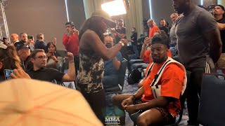 Full Jake Paul vs Tyron Woodley Press Conference Scuffle Woodley Wants Apology  Paul vs Woodley [upl. by Yearwood]