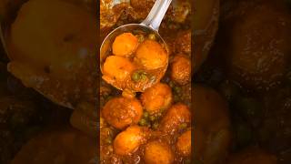 Aloo Matar Recipe food viral shorts [upl. by Delogu]