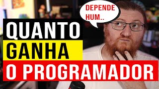 O SALARIO DE PROGRAMADOR É BOM [upl. by Polito962]