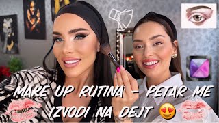 Petar me posle 2 meseca izvodi na dejt i moram da izgledam posebno 😍makeuptutorial sa Elmom💣♥️ [upl. by Wie]