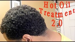 Curly Hair  Deep Waves  Hot Oil Treatment [upl. by Seilenna579]