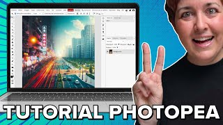 EDITA FOTOS con esta genial APP GRATIS Tutorial Photopea [upl. by Petulah253]