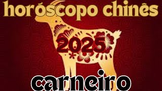 Horóscopo Chinês 2025  Carneiro [upl. by Retep]