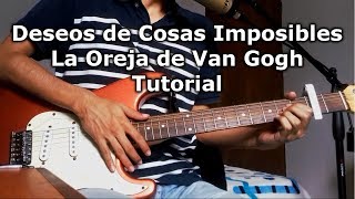 Deseos de Cosas Imposibles  La Oreja de Van Gogh en Guitarra  Acordes [upl. by Inatirb]