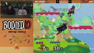 NSE  Maher Marth vs Rich Falco  Singles  Div 1 Winners Quarterfinal  Bodied 10 [upl. by Avlasor]