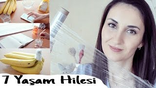 Streç Film İle 7 Yaşam Hilesi  7 Food Wrapping Film Life Hacks [upl. by Aicsile91]