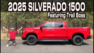 Heres my 2025 Chevy Silverado 1500 this Week featuring the TrailBoss on Everyman Driver [upl. by Reifel]